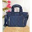 Bolso Azul Acolchado